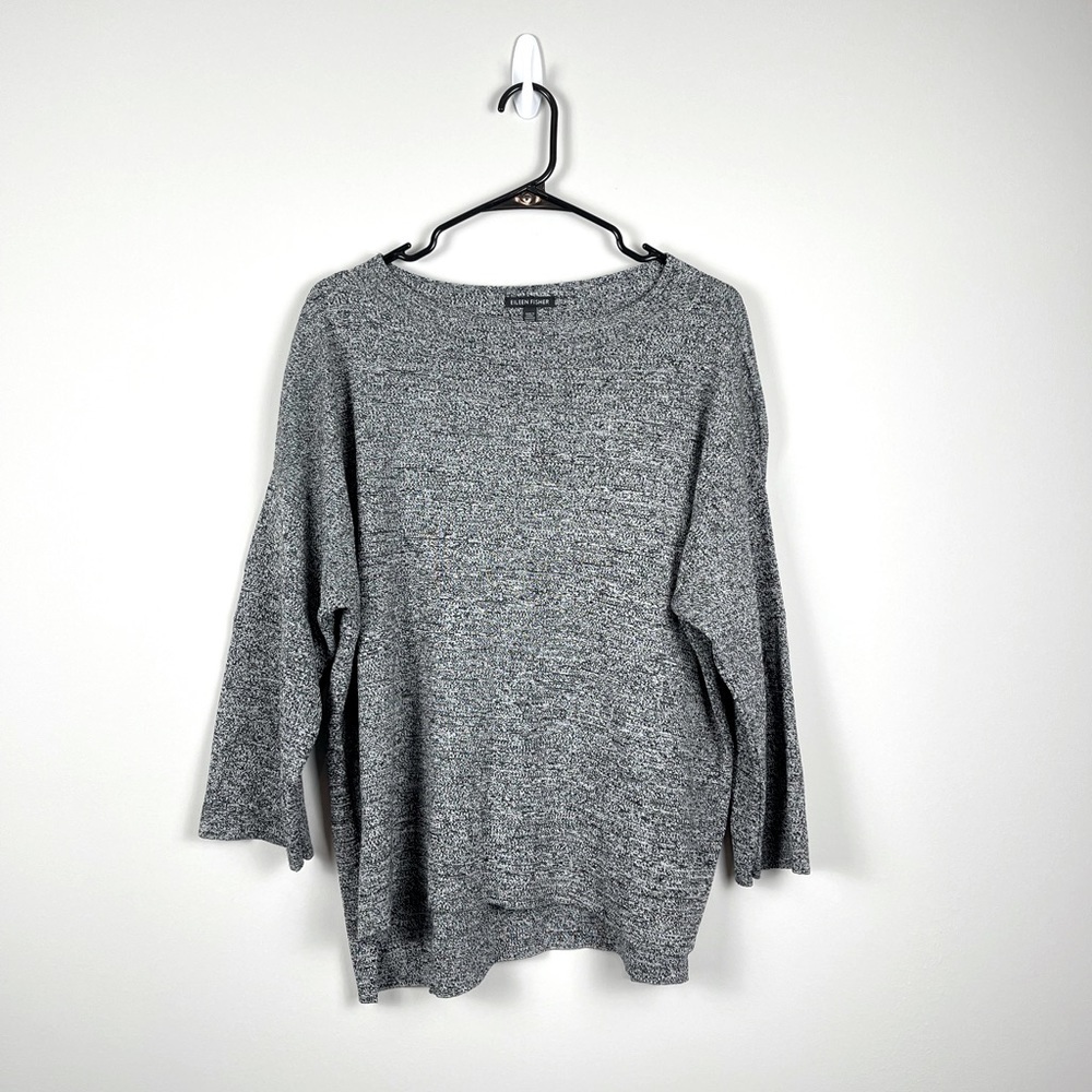 Eileen Fisher Boxy High Low Sweater